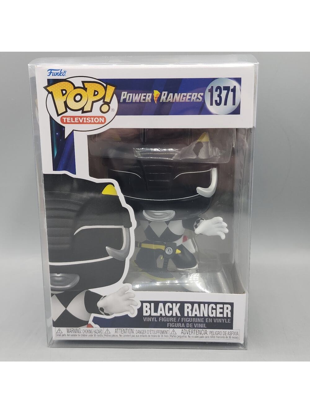 Funko Pop! Vinyl: Black Ranger Power Rangers 30th Anniversary #1371 New